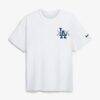Los Angeles Dodgers Nike x KAWS Elevated Max90 T-Shirt - White - Side View