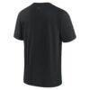 Detroit Tigers Fashion7 Black Out Heavyweight T-Shirt - - Detail View