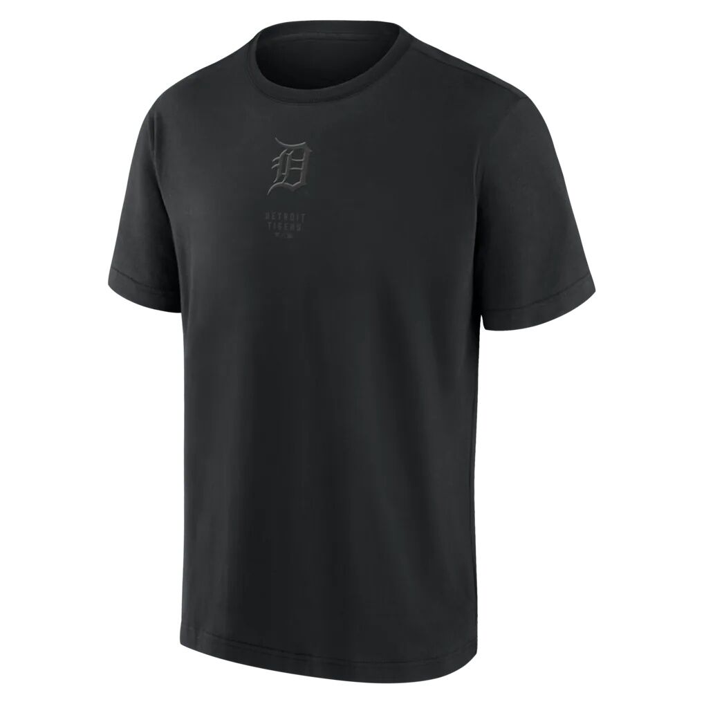Detroit Tigers Fashion7 Black Out Heavyweight T-Shirt