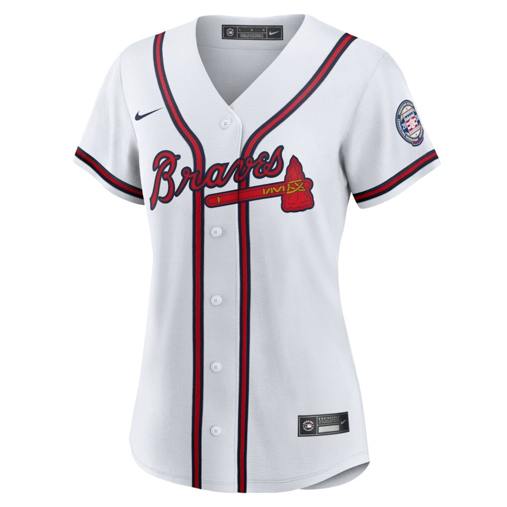 Andruw Jones Atlanta Braves Nike Women’s 2026 Baseball Hall of Fame Retired Player Replica Jersey