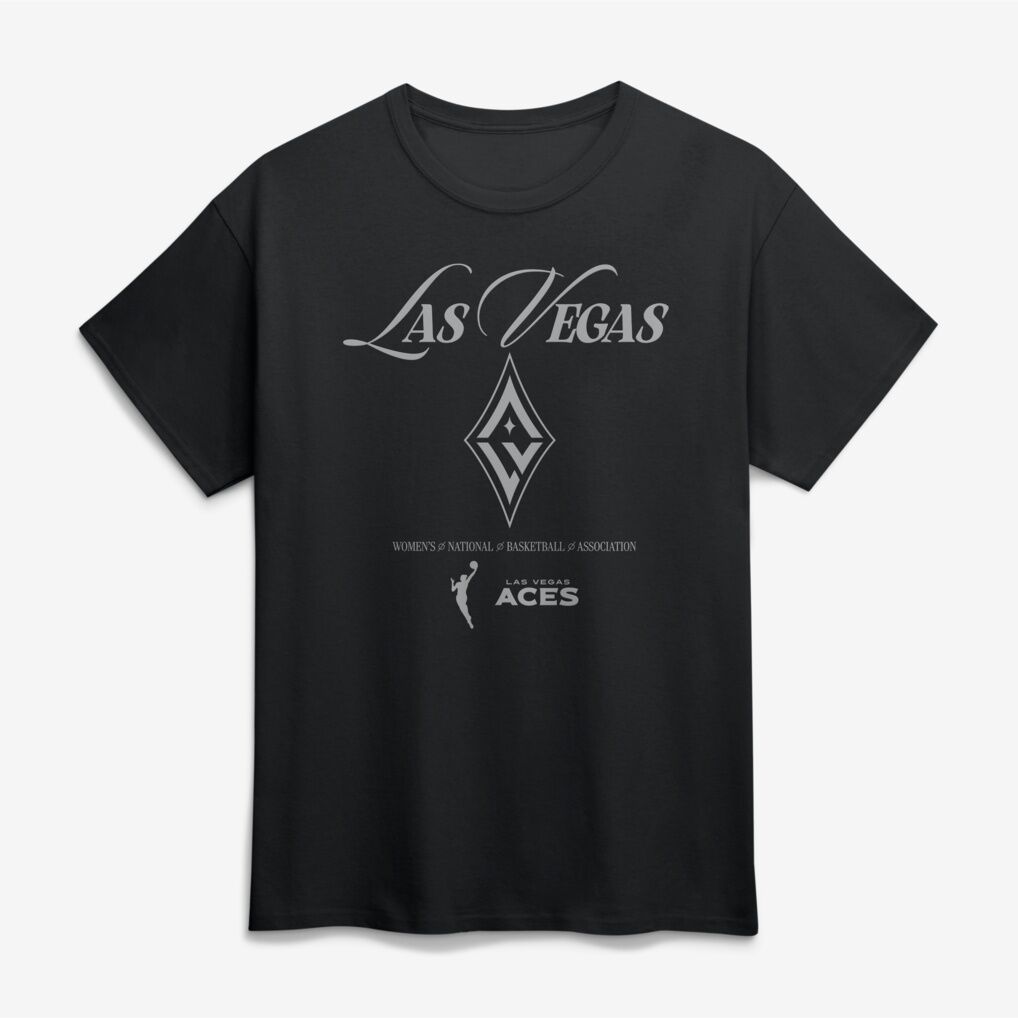 Las Vegas Aces Logo Athletic Unisex In Motion T-Shirt