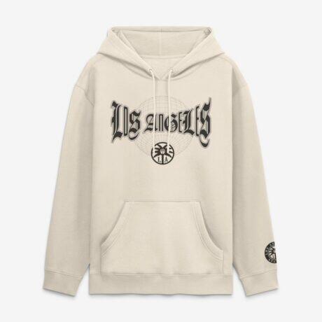 Los Angeles Sparks Fashion7 Legacy Fleece Pullover Hoodie - Cream - Front View