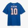 Brayden Schenn New York Islanders Fashion7 Authentic Stack Name & Number T-Shirt - - Detail View