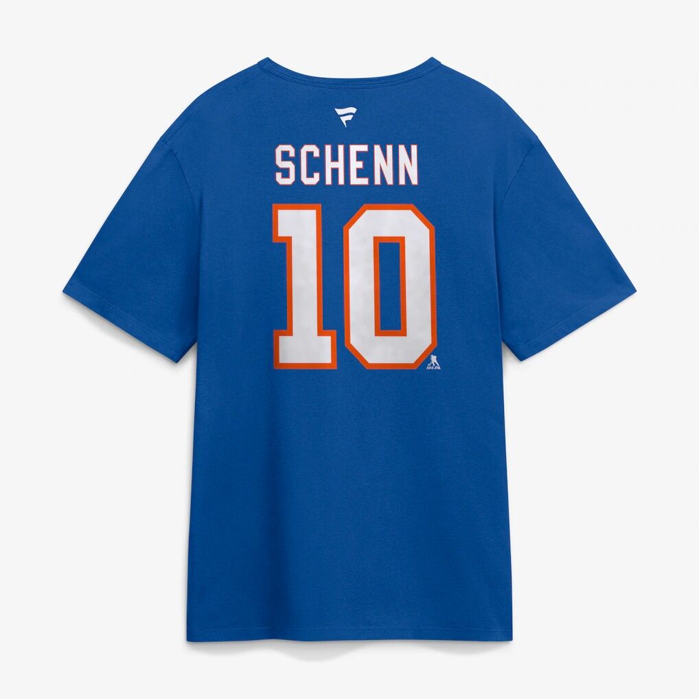 Brayden Schenn New York Islanders Fashion7 Authentic Stack Name & Number T-Shirt - Royal