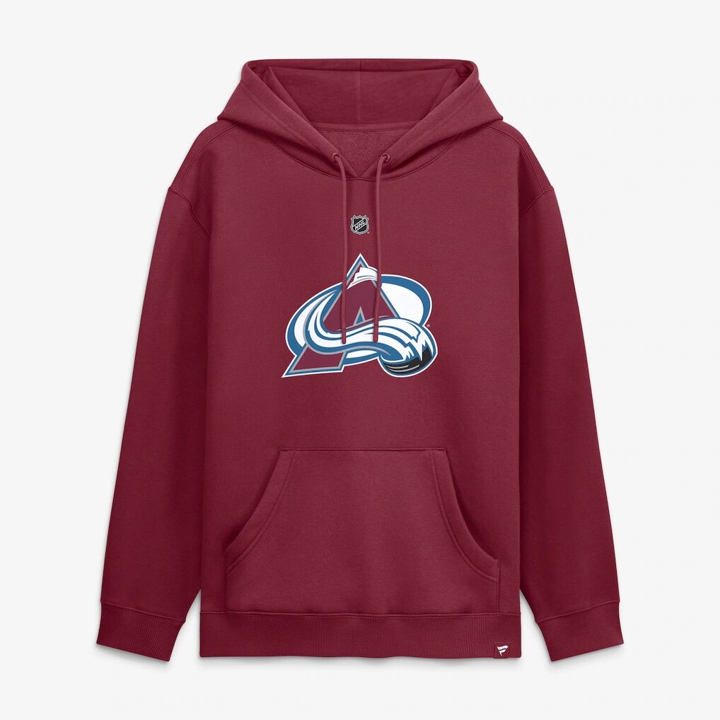 Nazem Kadri Colorado Avalanche Fashion7 Authentic Stack Name & Number Hoodie - Burgundy