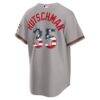 Fourth of July Baltimore Orioles Adley Rutschman Nike Gray USA 250 Stadium Jersey - - Detail View