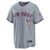 Fourth of July New York Mets Bo Bichette Nike Gray USA 250 Stadium Jersey - - Side View