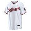 Fourth of July Washington Nationals James Wood Nike White USA 250 Stadium Jersey - - Side View