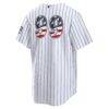 Fourth of July New York Yankees Aaron Judge Nike White USA 250 Stadium Jersey - - Detail View