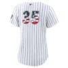 Fourth of July Women's New York Yankees Cody Bellinger Nike White USA 250 Stadium Jersey - - Detail View