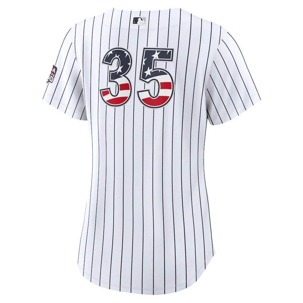 Fourth of July Women's New York Yankees Cody Bellinger Nike White USA 250 Stadium Jersey