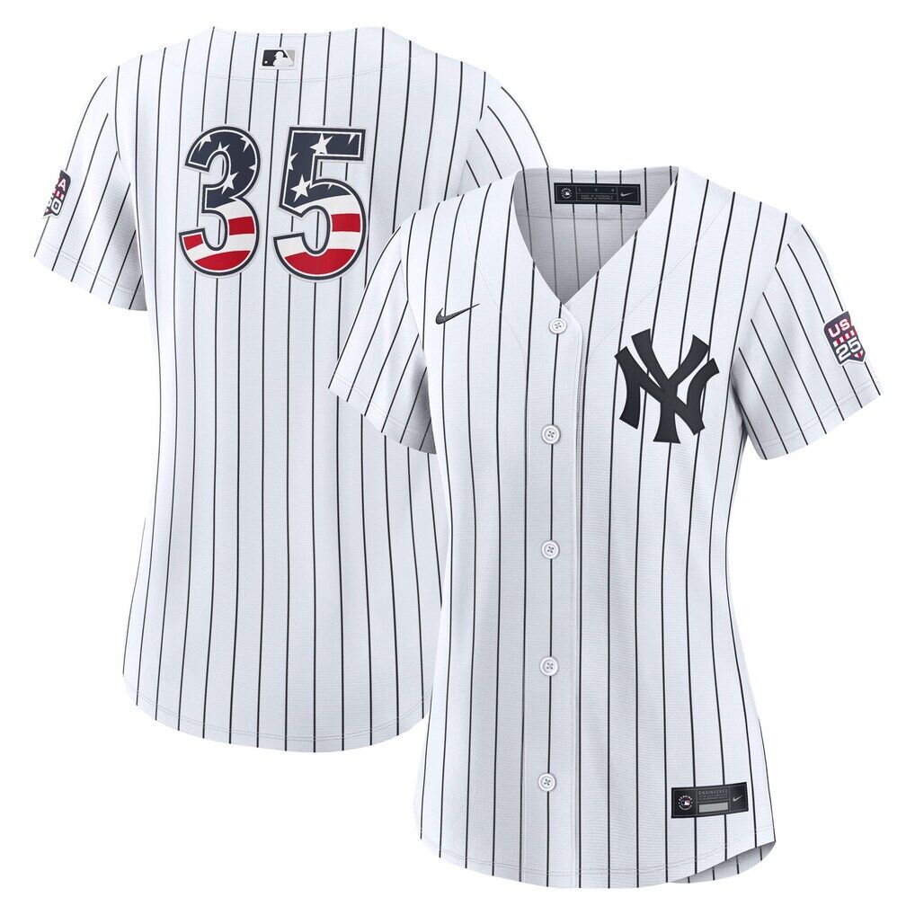 Fourth of July Women's New York Yankees Cody Bellinger Nike White USA 250 Stadium Jersey