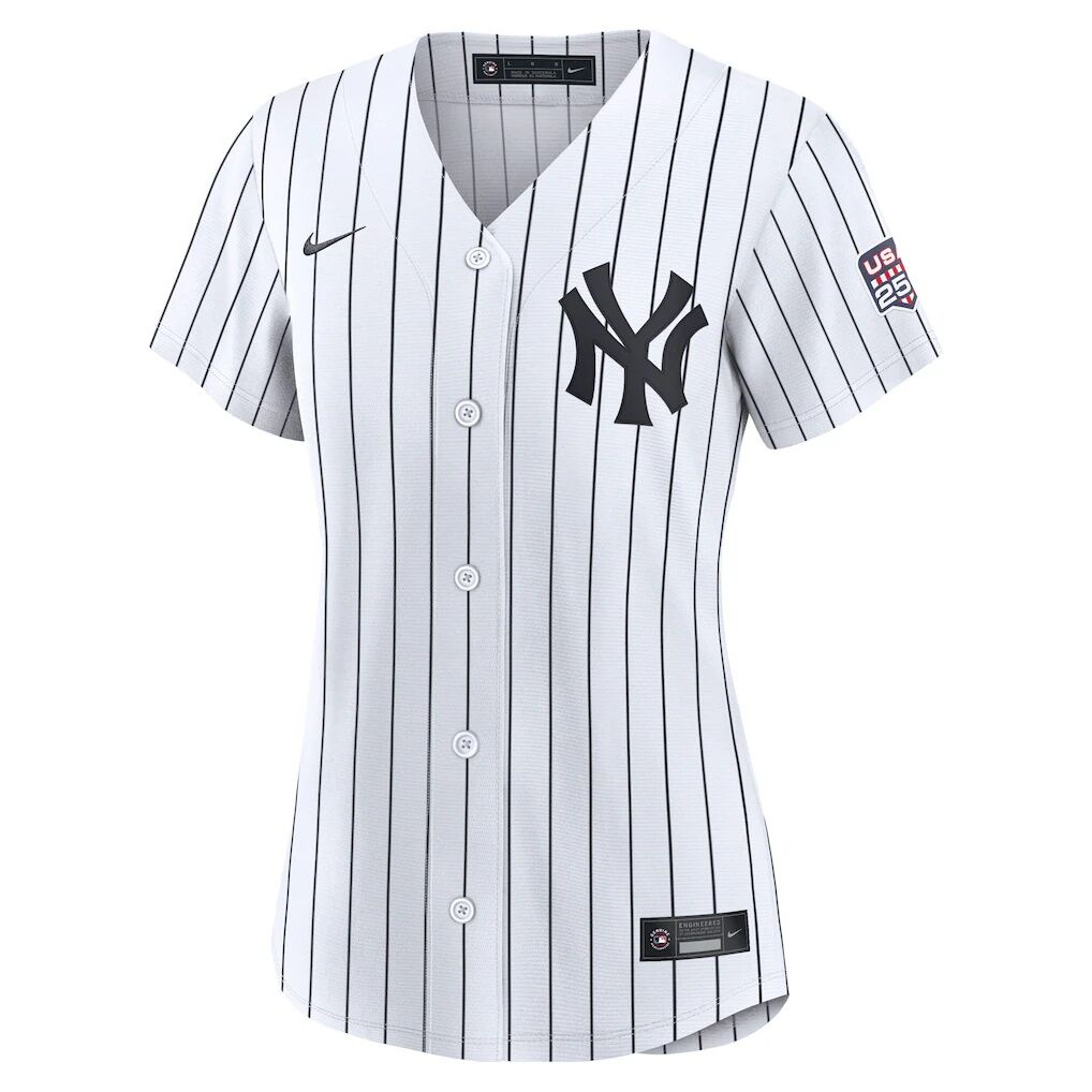 Fourth of July Women's New York Yankees Cody Bellinger Nike White USA 250 Stadium Jersey
