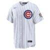 Fourth of July Chicago Cubs Alex Bregman Nike White USA 250 Stadium Jersey - - Side View