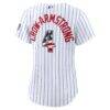 Fourth of July Women's Chicago Cubs Pete Crow-Armstrong Nike White USA 250 Stadium Jersey - - Detail View