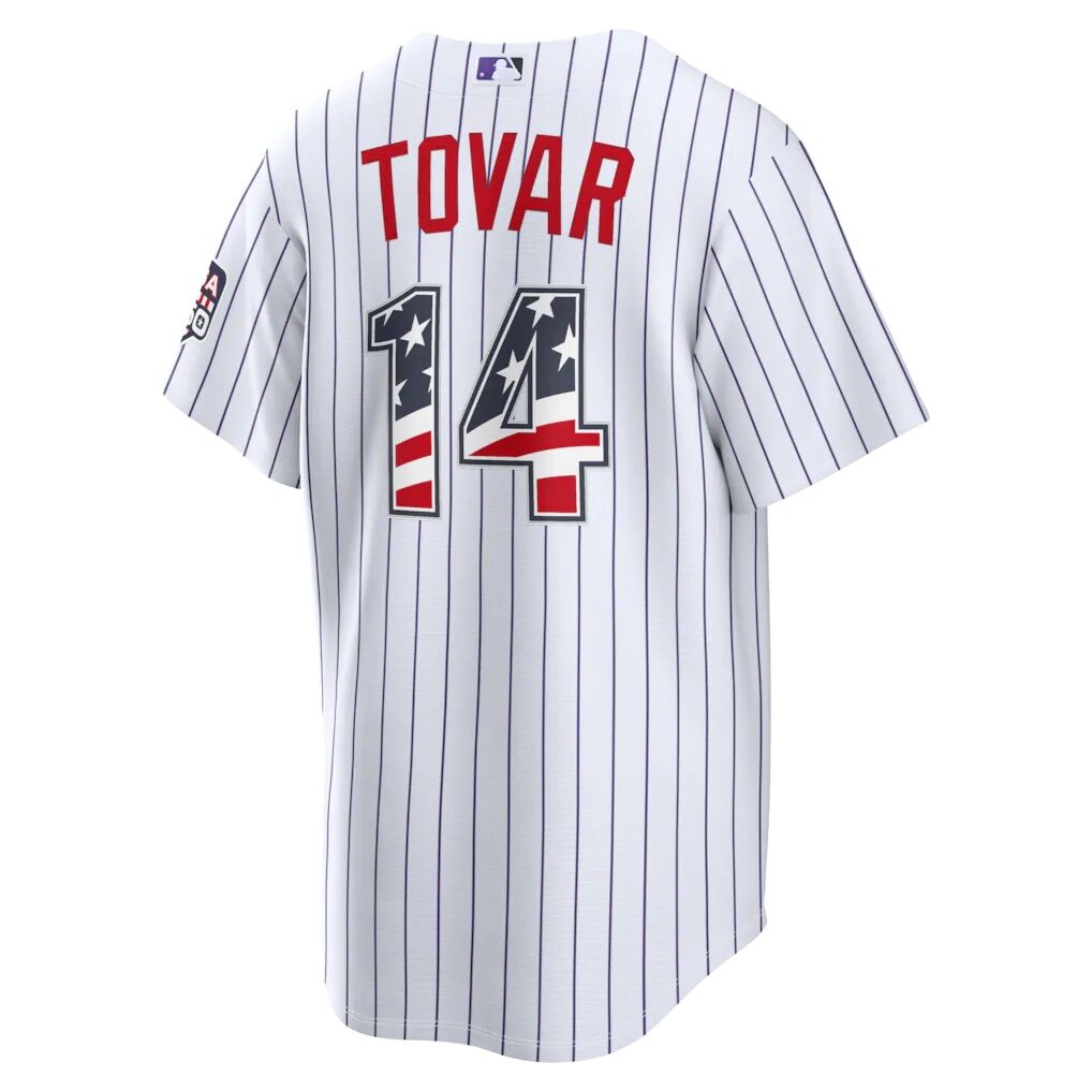 Fourth of July Colorado Rockies Ezequiel Tovar Nike White USA 250 Stadium Jersey