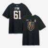 Mark Stone Vegas Golden Knights Fashion7 2026 Stanley Cup Final Name & Number T-Shirt - Black - Front View