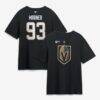Mitch Marner Vegas Golden Knights Fashion7 2026 Stanley Cup Final Name & Number T-Shirt - Black - Front View