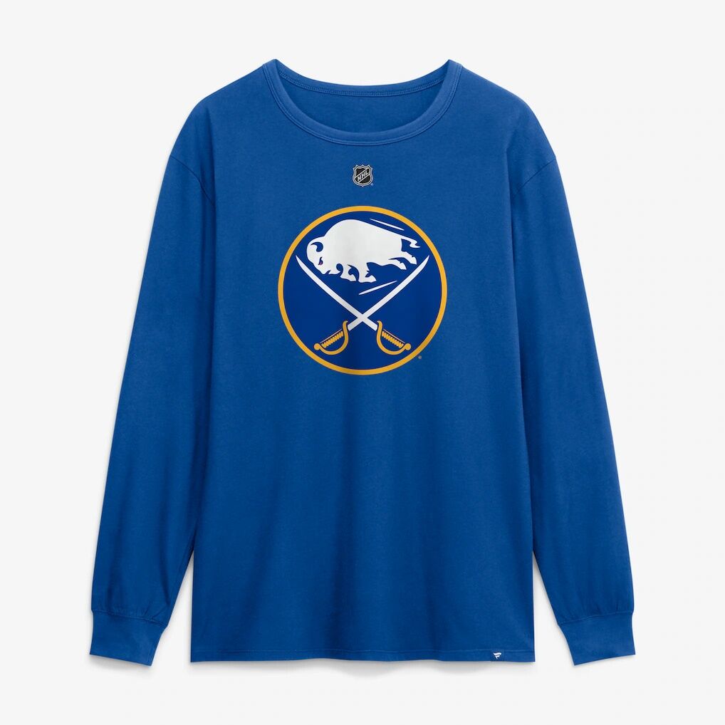 Tage Thompson Buffalo Sabres Fashion7 Authentic Stack Name & Number Long Sleeve T-Shirt - Royal