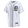 Kevin McGonigle Detroit Tigers Nike Home Replica Jersey - White - Alt1