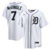 Kevin McGonigle Detroit Tigers Nike Home Replica Jersey - White - Front View