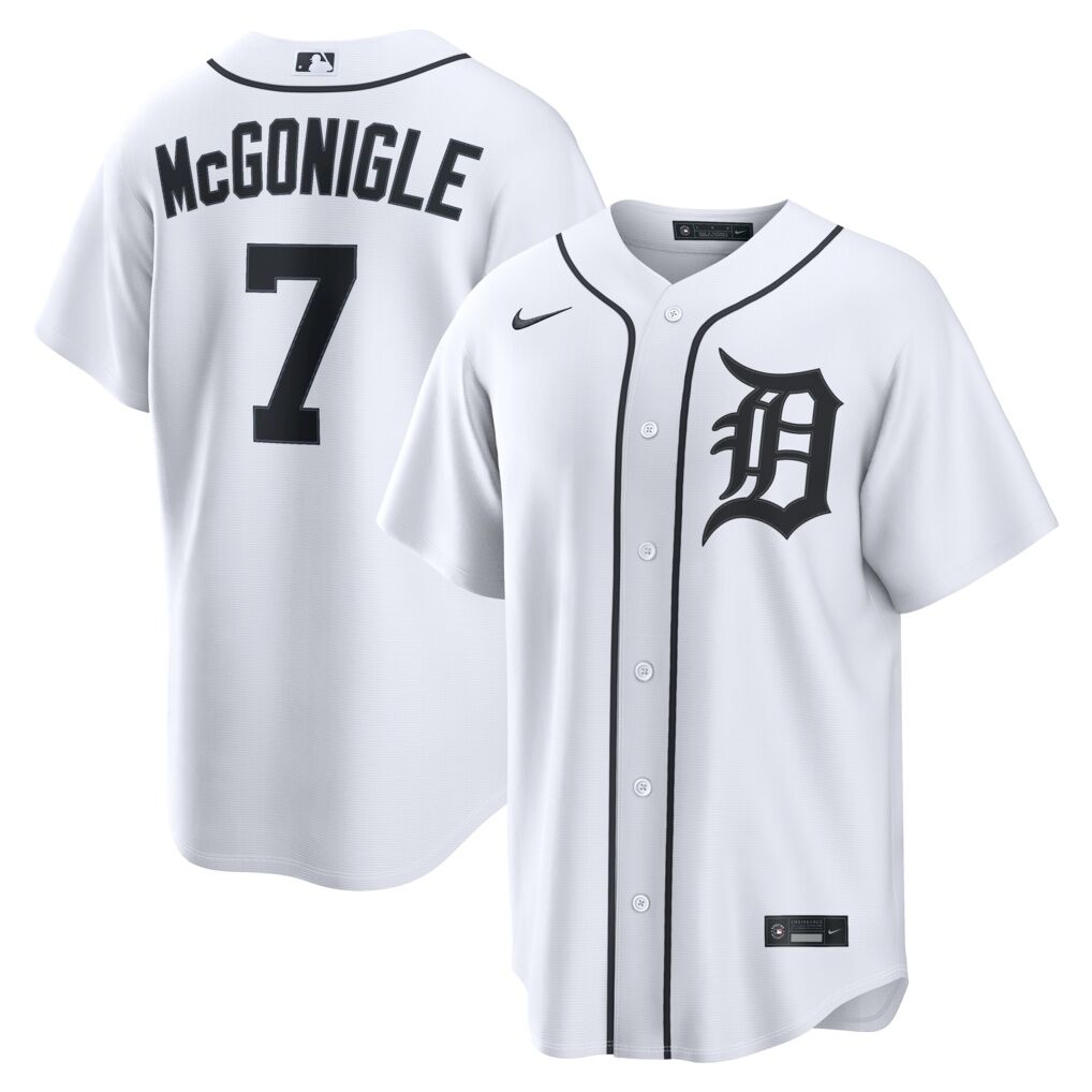 Kevin McGonigle Detroit Tigers Nike Home Replica Jersey