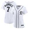 Kevin McGonigle Detroit Tigers Nike Women's Home Replica Jersey - White - Front View