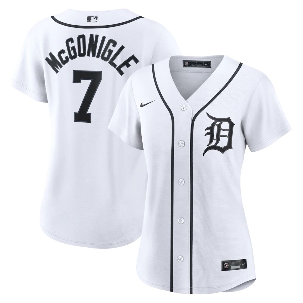 Kevin McGonigle Detroit Tigers Nike Women’s Home Replica Jersey