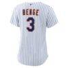 Carson Benge New York Mets Nike Women's Home Replica Jersey - White - Detail View