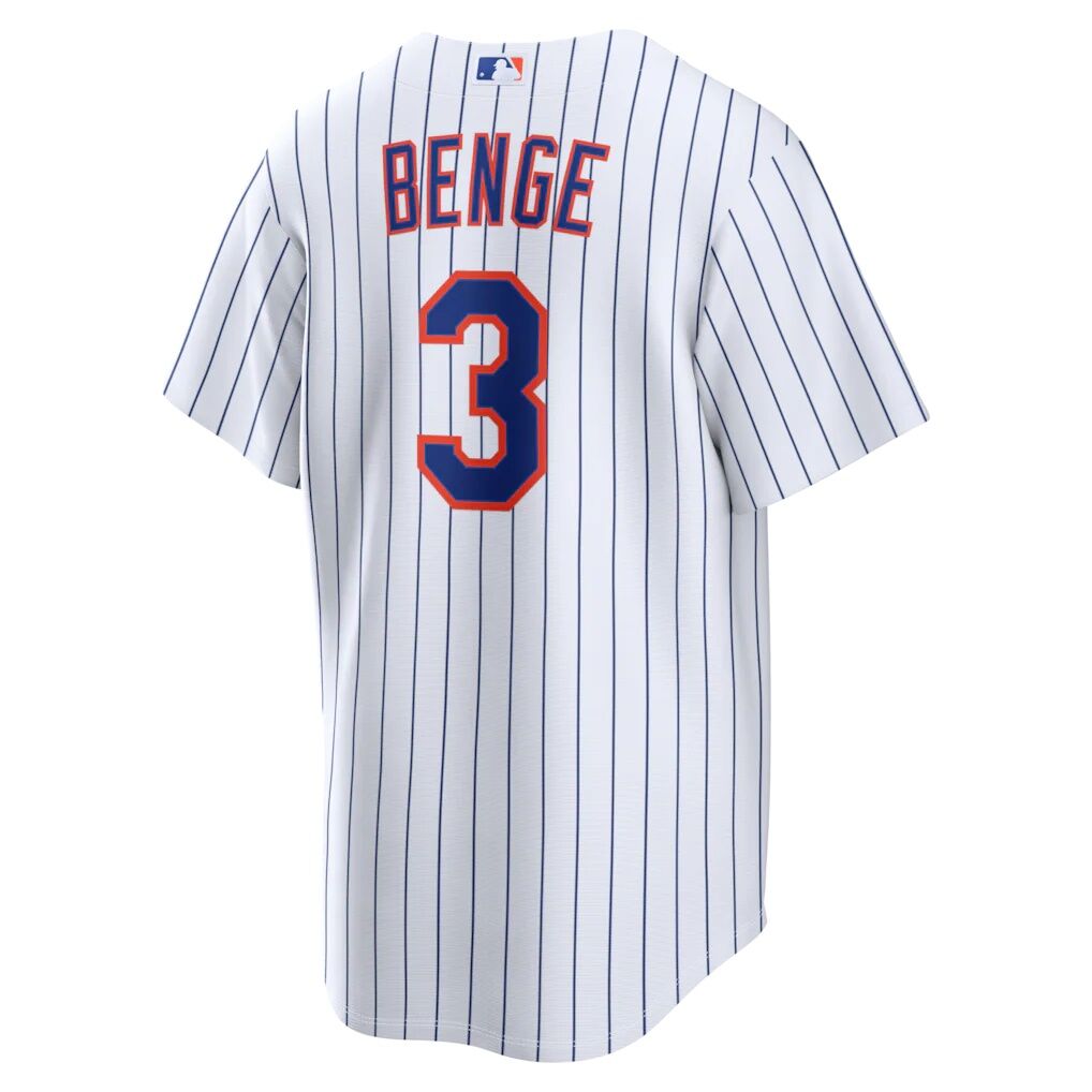 Carson Benge New York Mets Nike Home Replica Jersey