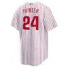 Andrew Painter Philadelphia Phillies Nike Home Replica Jersey - White - Detail View