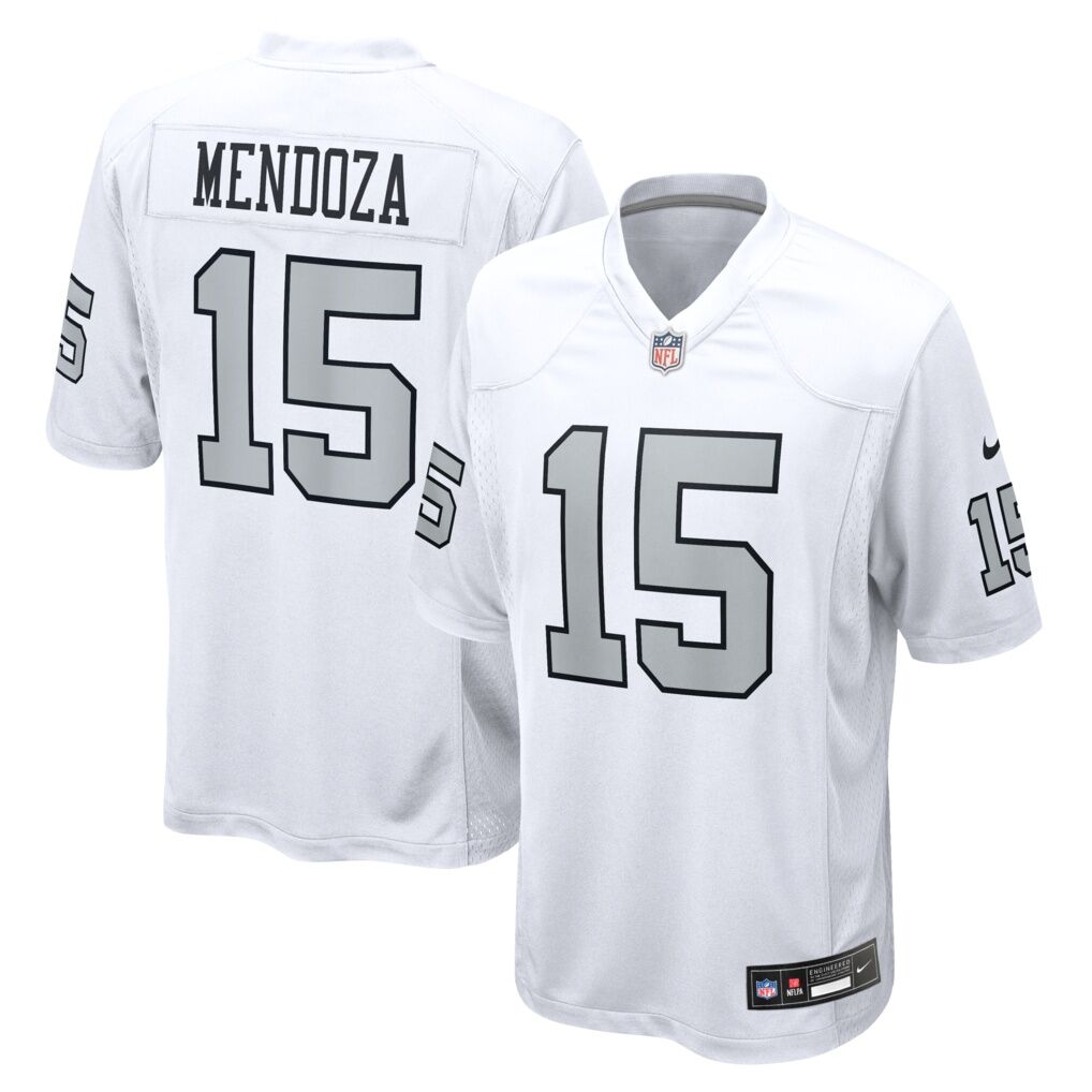 Fernando Mendoza Las Vegas Raiders Nike Alternate Game Player Jersey