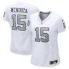 Fernando Mendoza Las Vegas Raiders Nike Women's Alternate Game Jersey - White - Front View