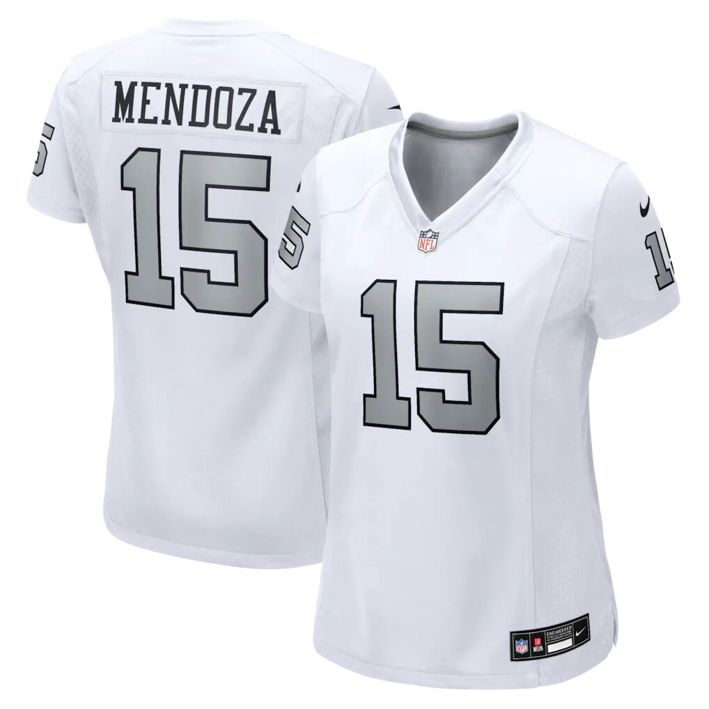 Fernando Mendoza Las Vegas Raiders Nike Women's Alternate Game Jersey