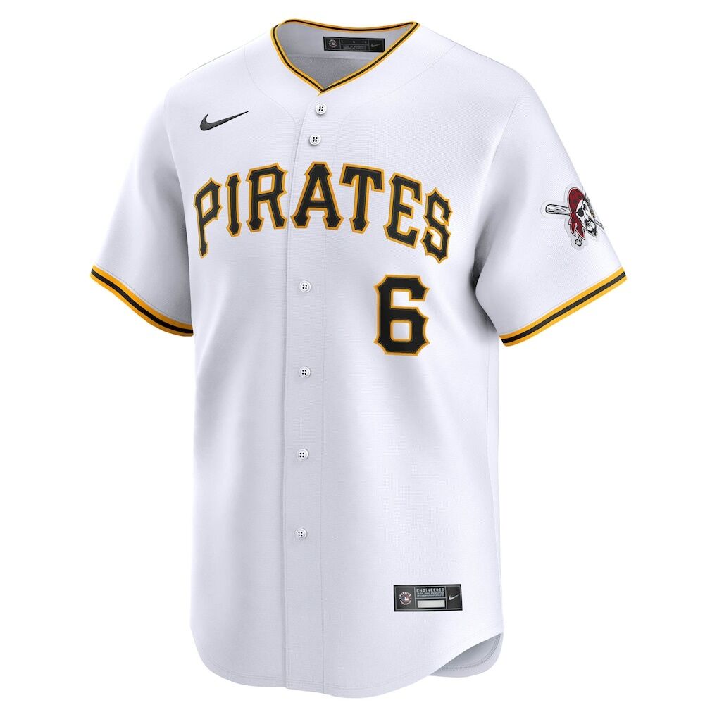 Konnor Griffin Pittsburgh Pirates Nike Home Limited Jersey