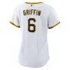 Konnor Griffin Pittsburgh Pirates Nike Women's Home Replica Jersey - White - Detail View