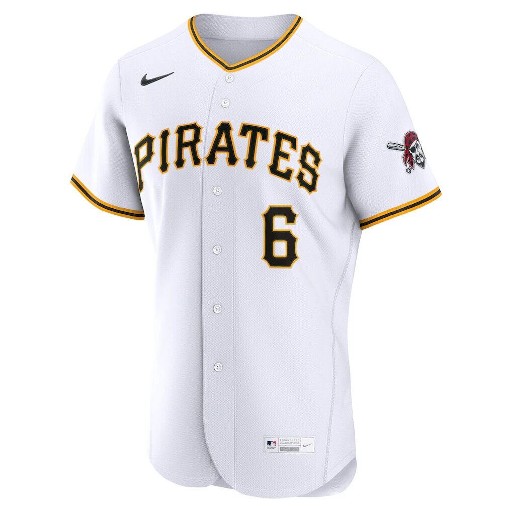 Konnor Griffin Pittsburgh Pirates Nike Home Authentic Jersey
