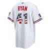 2026 All-Star Edition Stars & Stripes Minnesota Twins Joe Ryan Nike White Stadium Jersey - - Detail View