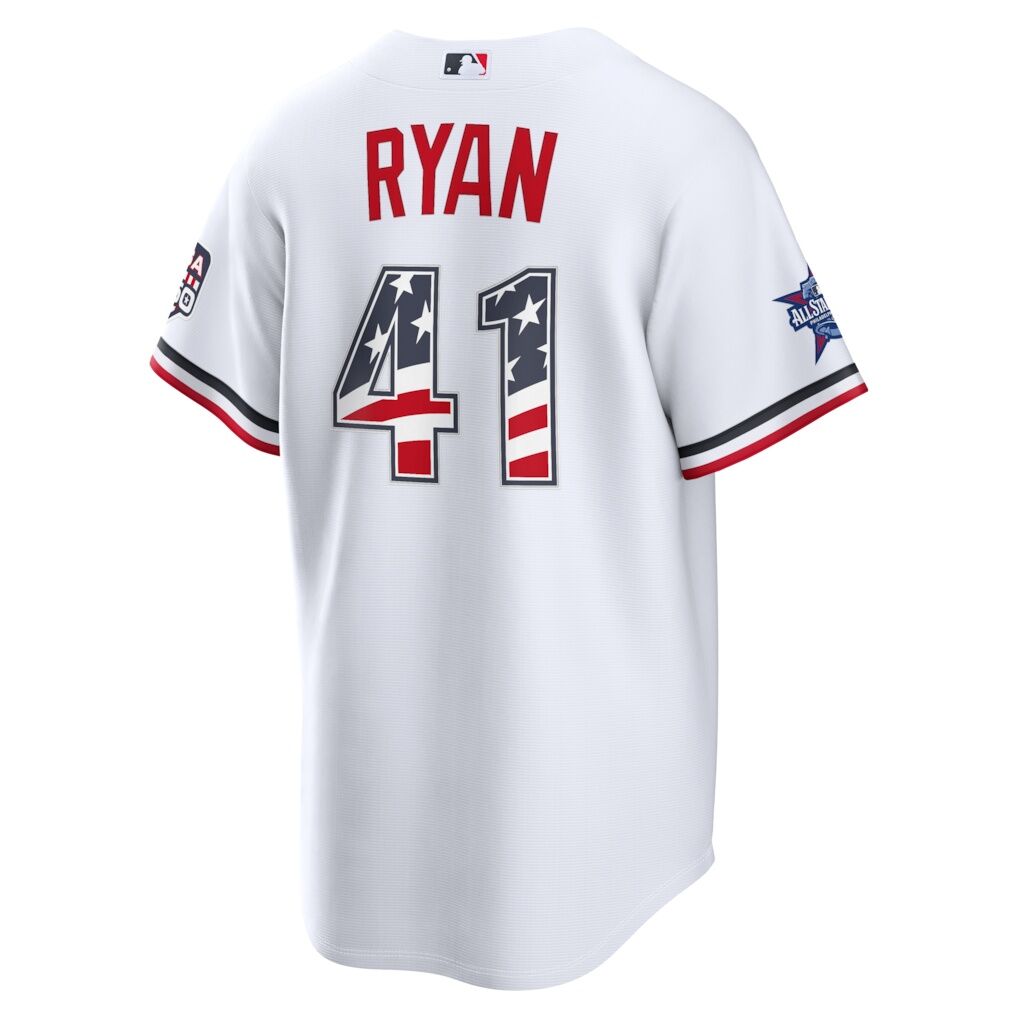 2026 All-Star Edition Stars & Stripes Minnesota Twins Joe Ryan Nike White Stadium Jersey