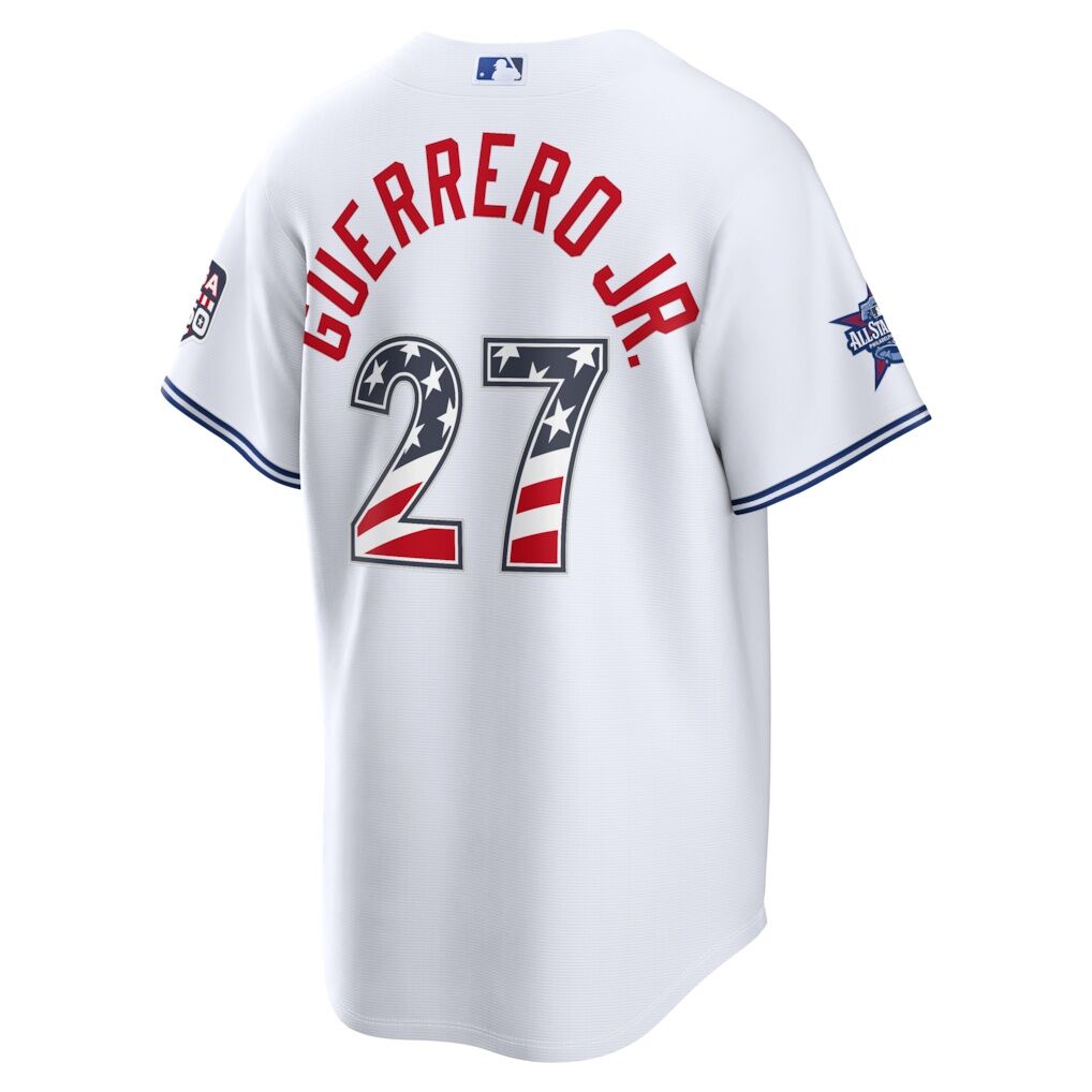 2026 All-Star Edition Stars & Stripes Toronto Blue Jays Vladimir Guerrero Jr. Nike White Stadium Jersey