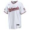 2026 All-Star Edition Stars & Stripes Washington Nationals CJ Abrams Nike White Stadium Jersey - - Side View