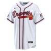 2026 All-Star Edition Stars & Stripes Atlanta Braves Chris Sale Nike White Stadium Jersey - - Side View