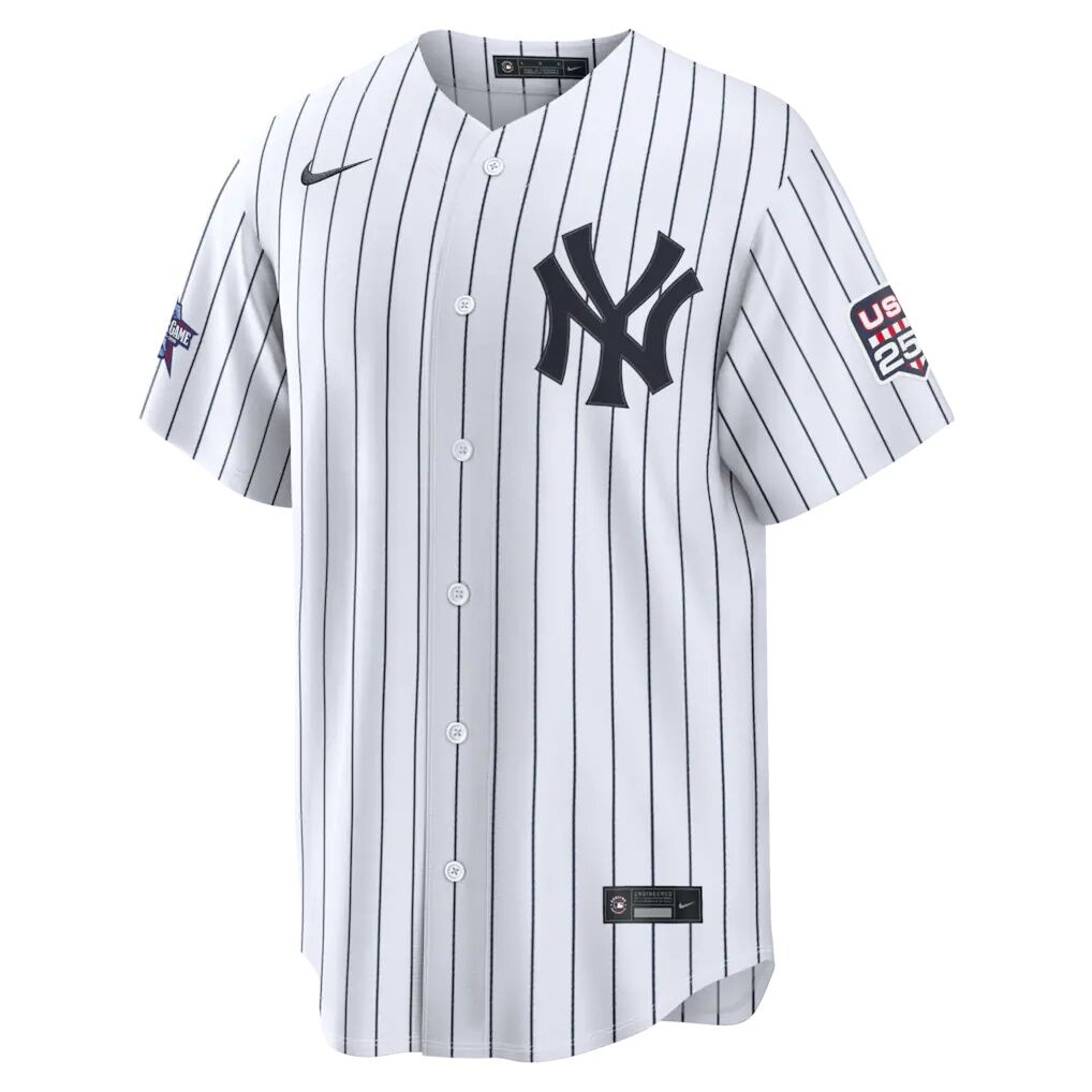 2026 All-Star Edition Stars & Stripes New York Yankees Aaron Judge Nike White Stadium Jersey