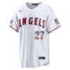2026 All-Star Edition Stars & Stripes Los Angeles Angels Mike Trout Nike White Stadium Jersey - - Side View