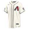 2026 All-Star Edition Stars & Stripes Arizona Diamondbacks Corbin Carroll Nike Cream Stadium Jersey - - Side View