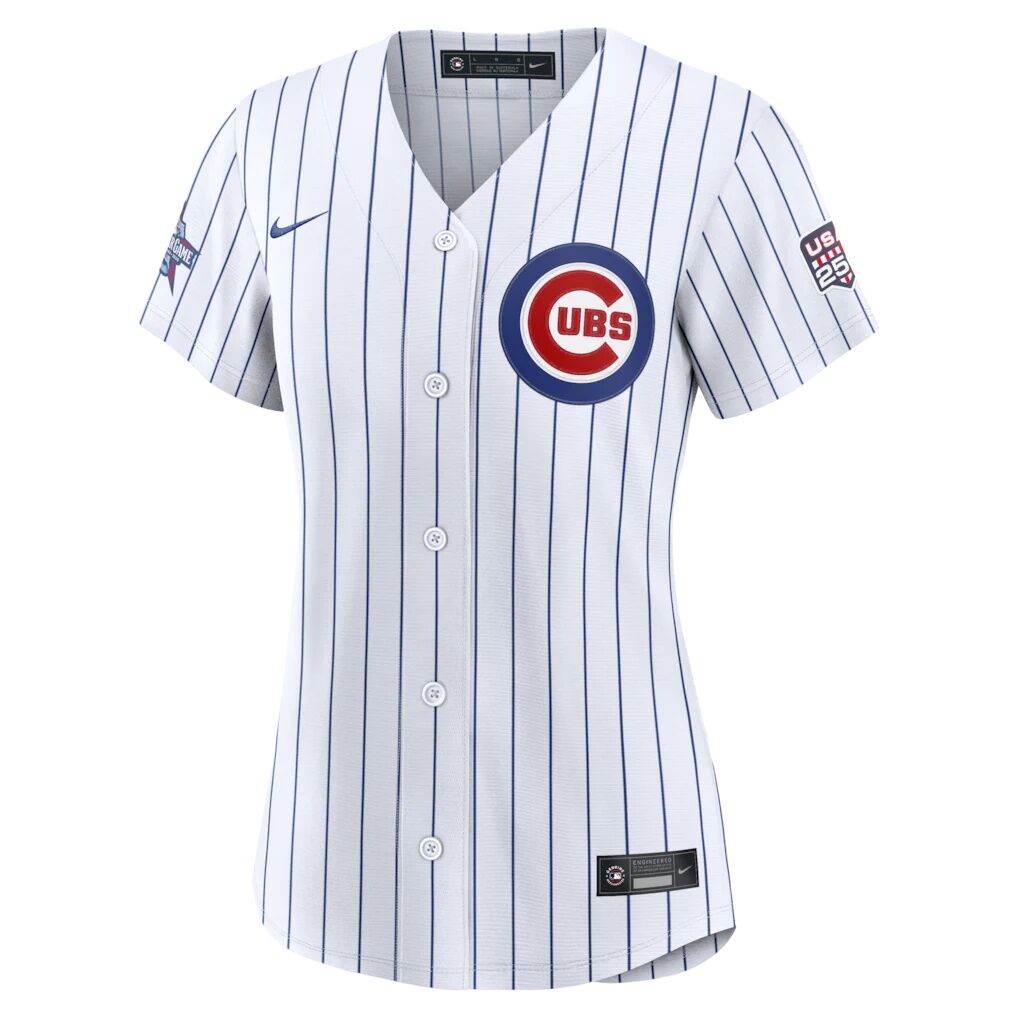 2026 All-Star Edition Stars & Stripes Women's Chicago Cubs Pete Crow-Armstrong Nike White Stadium Jersey