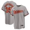 2026 All-Star Game Baltimore Orioles Adley Rutschman Nike Gray Replica Jersey - - Front View