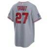 2026 All-Star Game Los Angeles Angels Mike Trout Nike Gray Replica Jersey - - Detail View