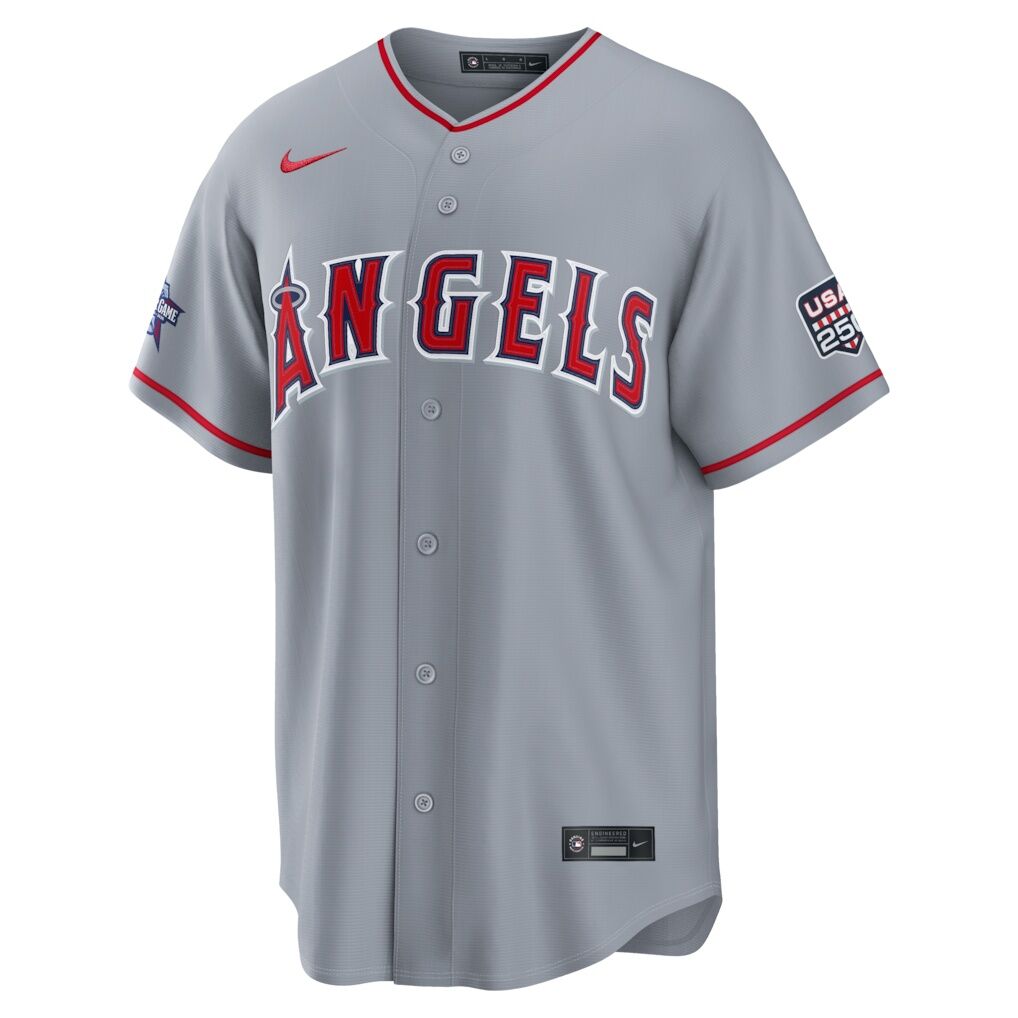 2026 All-Star Game Los Angeles Angels Mike Trout Nike Gray Replica Jersey