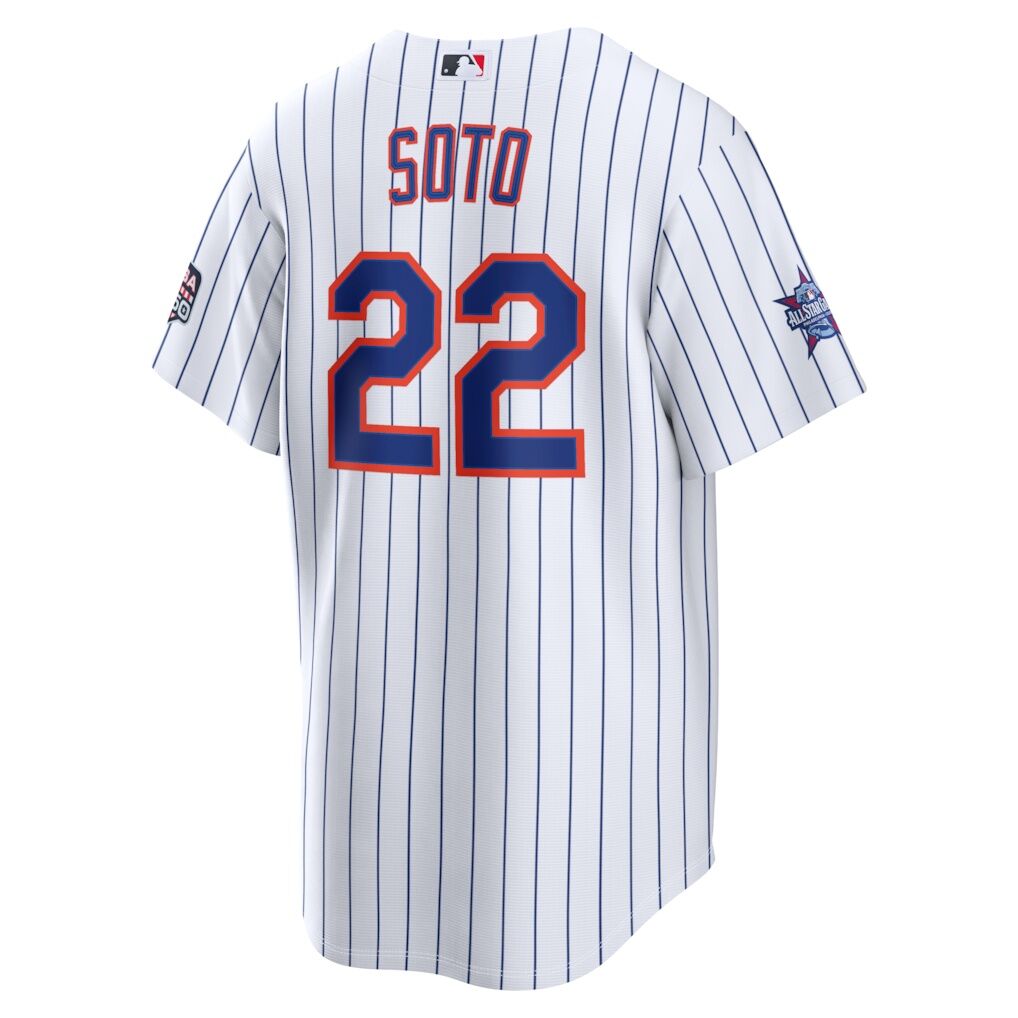 2026 All-Star Game New York Mets Juan Soto Nike White Replica Jersey